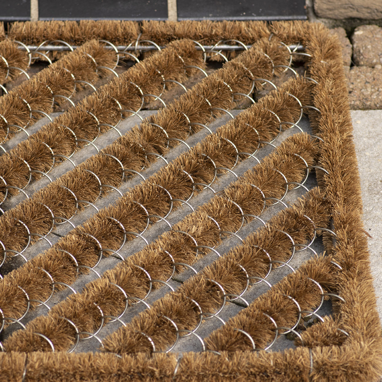 Wire and coir doormat S Esschert Design