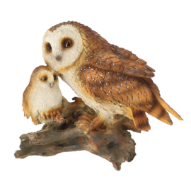 Eule mit Jungem
