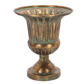 Aged Metal médicis H. 24cm