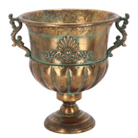 Aged Metal médicis H. 33cm