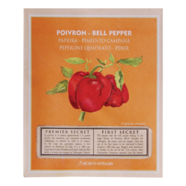 Seed packet Bell pepper
