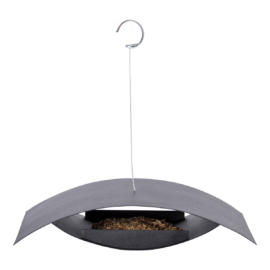 Zwarte hangende voedertafel S