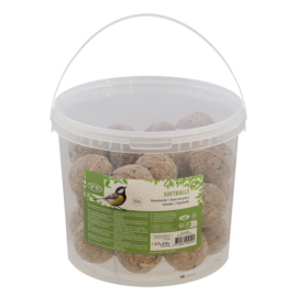Boules de graisse ss filet seau 30p