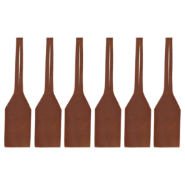 Rindsleder Pflanzetiketten 6er Set