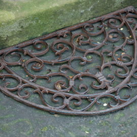 Doormat half round