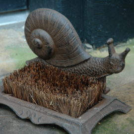 Schuhbürste Schnecke