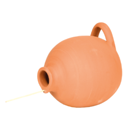 Vogelpot rond mezen en mussen
