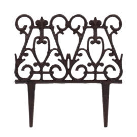 Viktorianischer Beetzaun