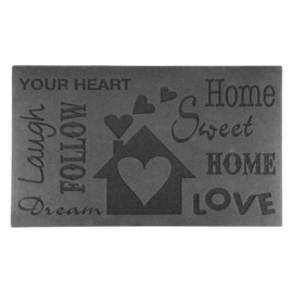Tapis relief "Love"