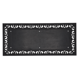 Rubber doormat tray classic S