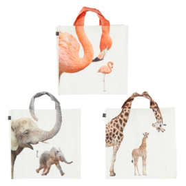 Sac de course animaux zoo
