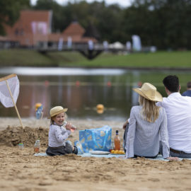 Sandfree beach mat