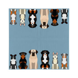 Serviettes papier chiens 33x33cm