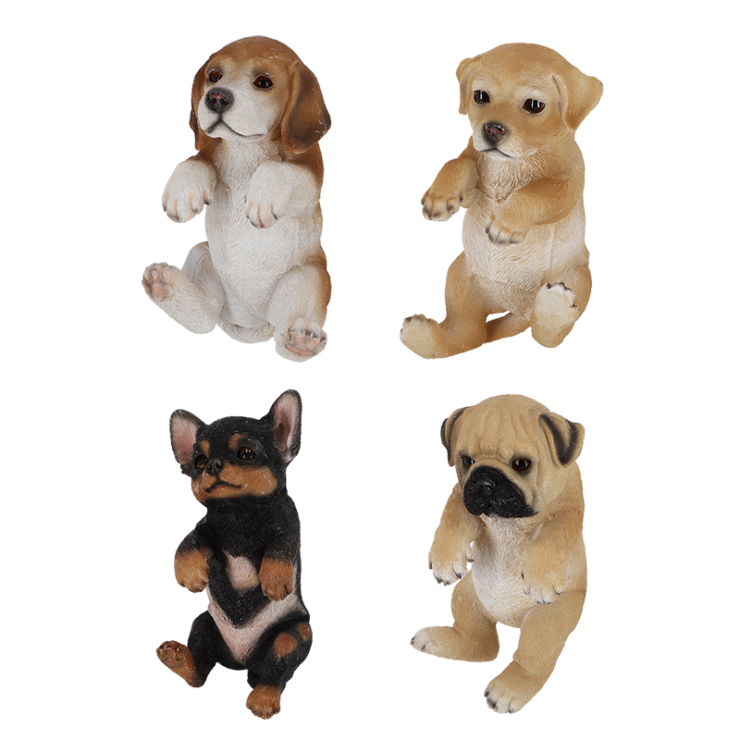 Chien décoratif pour clôture