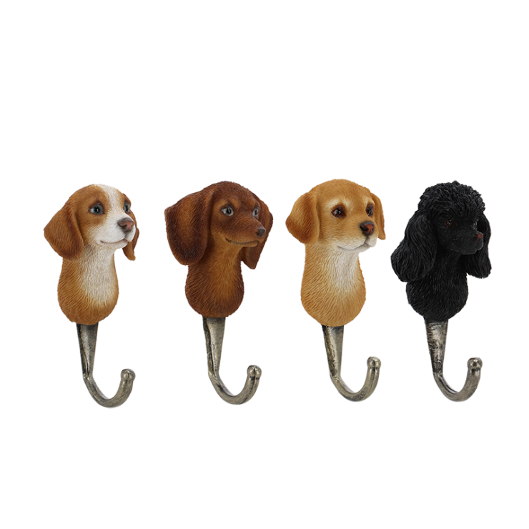 Crochet tête de chien