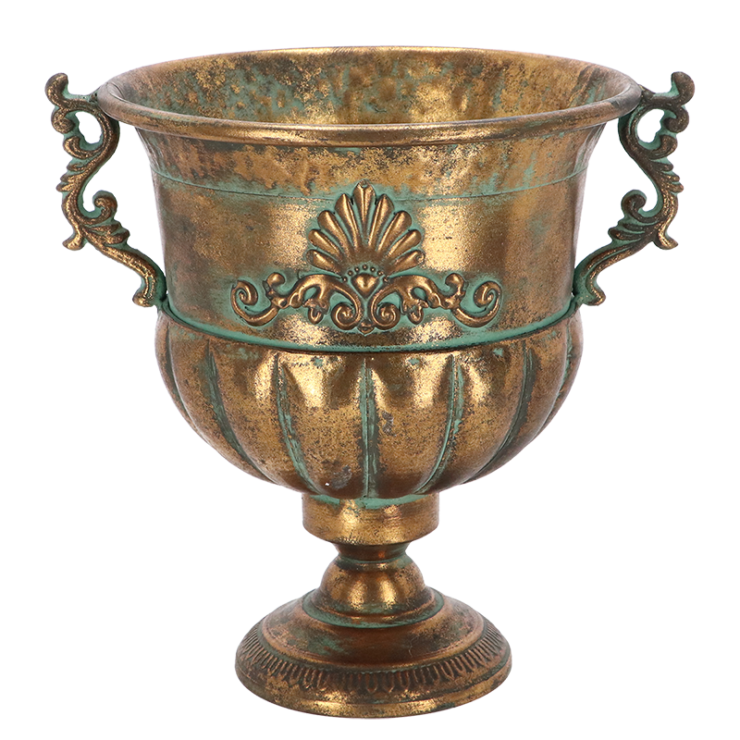 Aged Metal frz. Urne Höhe 33cm