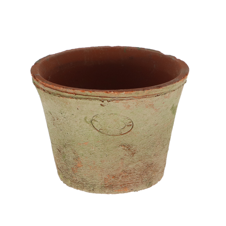 Aged Terracotta Topf rund 16cm