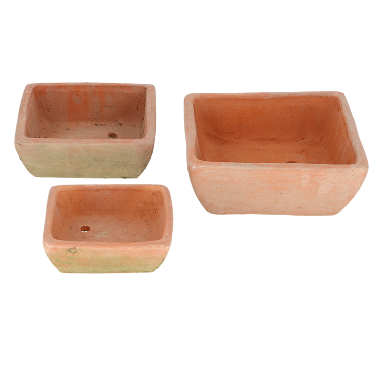 AT pot carré set of 3