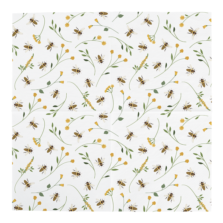 Bee napkins