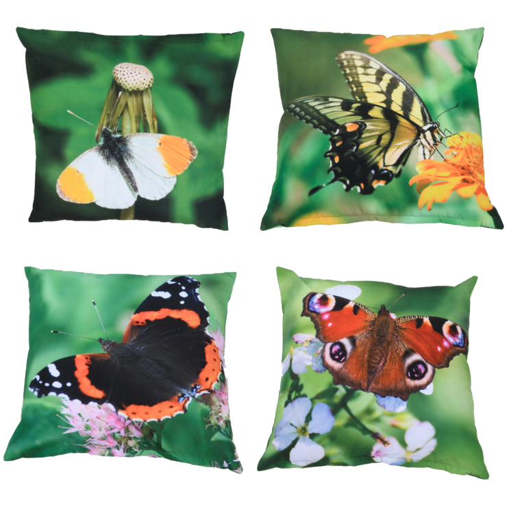 Outdoor cushion butterfly L