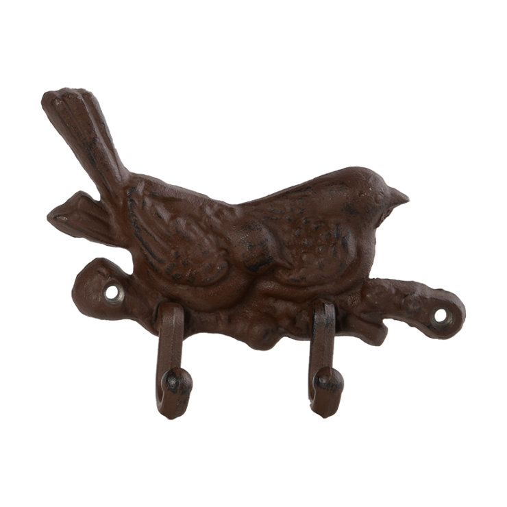 Bird silhouette double hook