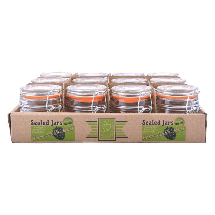 Inmaakpot tray set van 12 stuks S