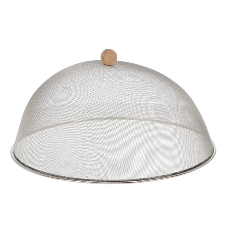 Stainless steel food cover L