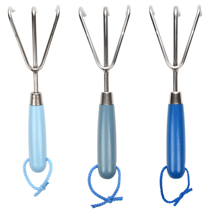 Nuances de bleu râteau