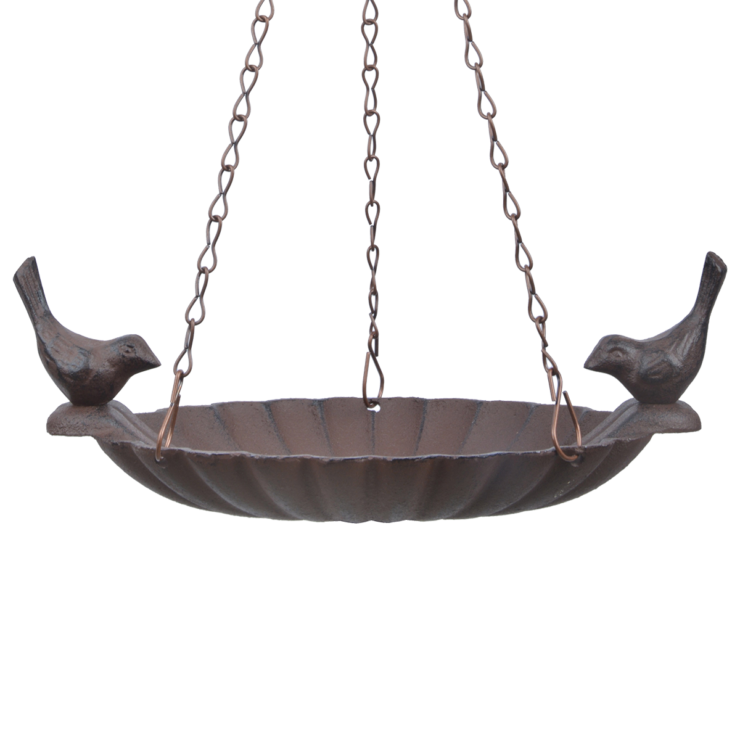 Hängende Vogeltränke 2 Vögel