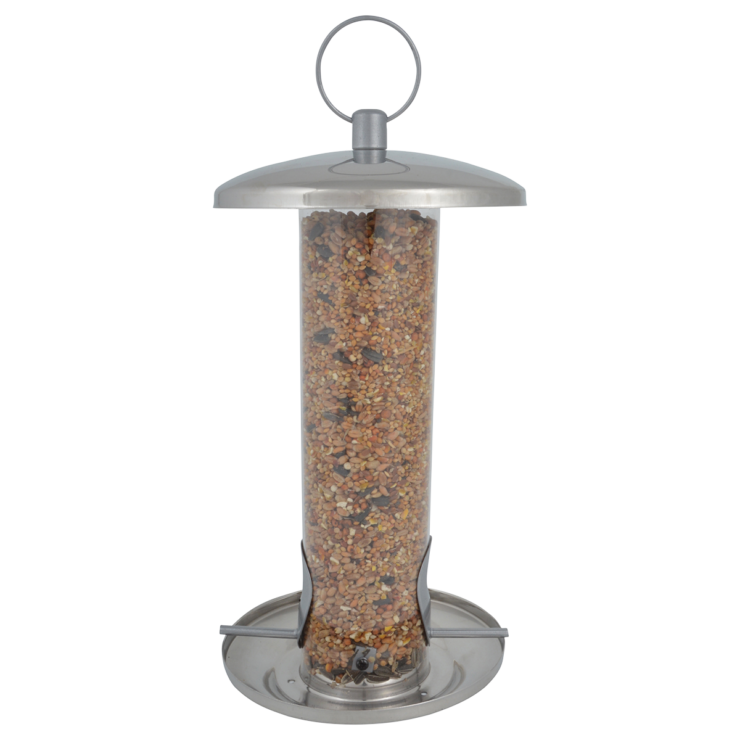 Stainless steel seed feeder
