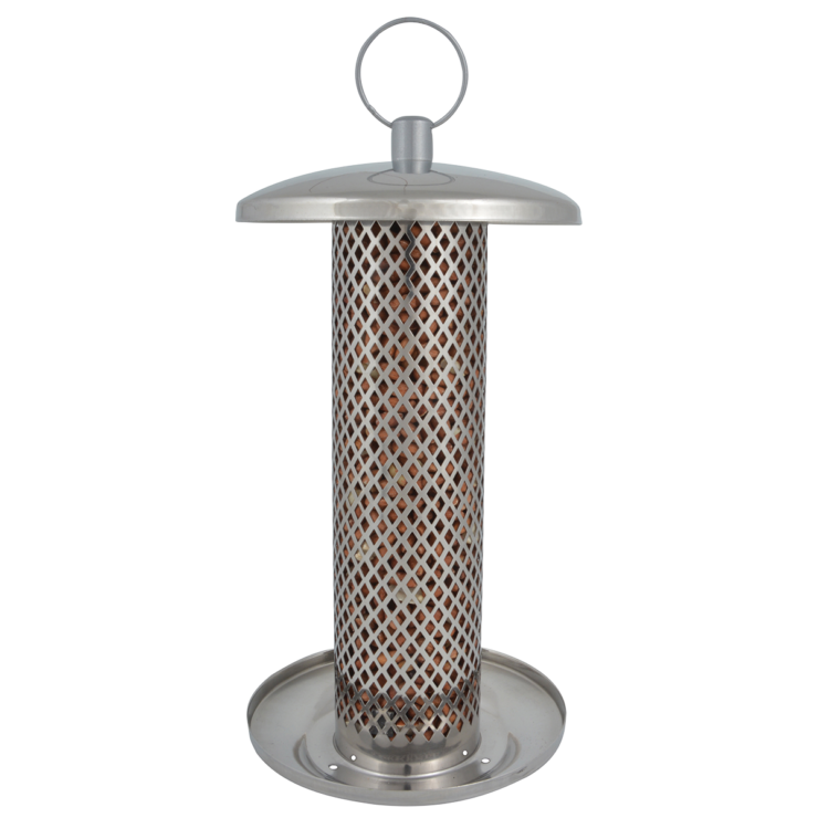 Stainless steel nut feeder