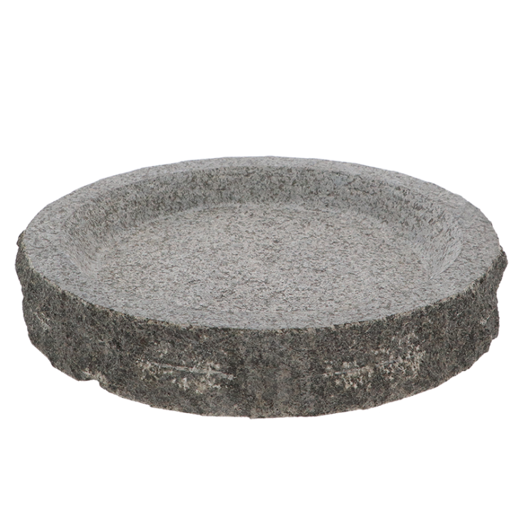 Bain d'oiseau granite rond L