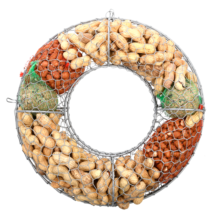Couronne de graines pour oiseaux