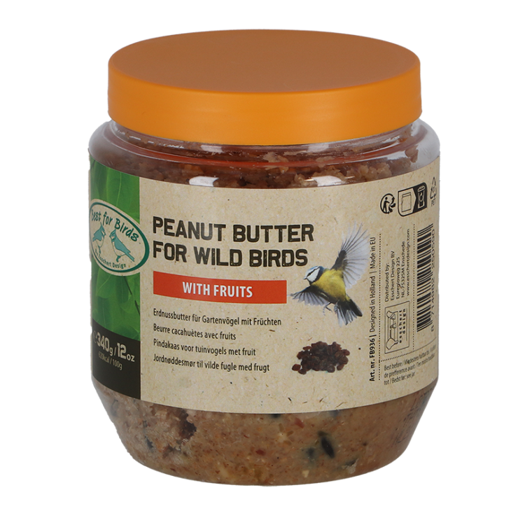 Beurre de cacahuète aux fruits, pour oiseaux