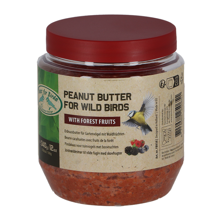 Peanut butter with forest fruits