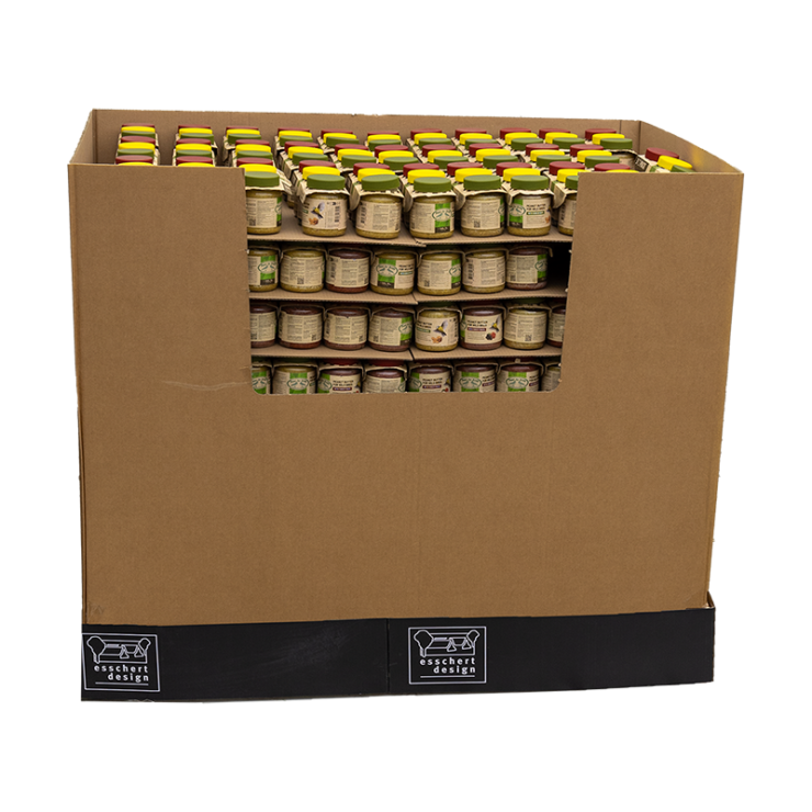 Vogelpindakaas trio PET 1/1 EPD