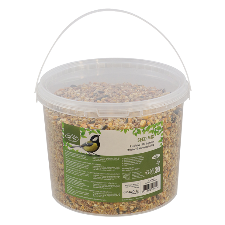 Seed mix 2,3kg in bucket