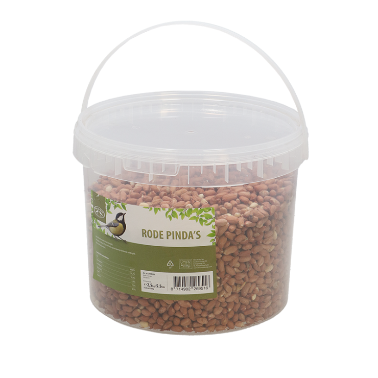 Cacahuètes pelées seau de 2,5kg