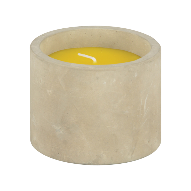 Citronella kaars beton