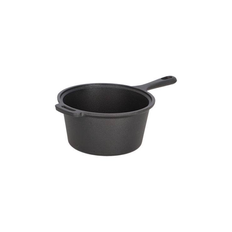 Pan met deksel gietijzer