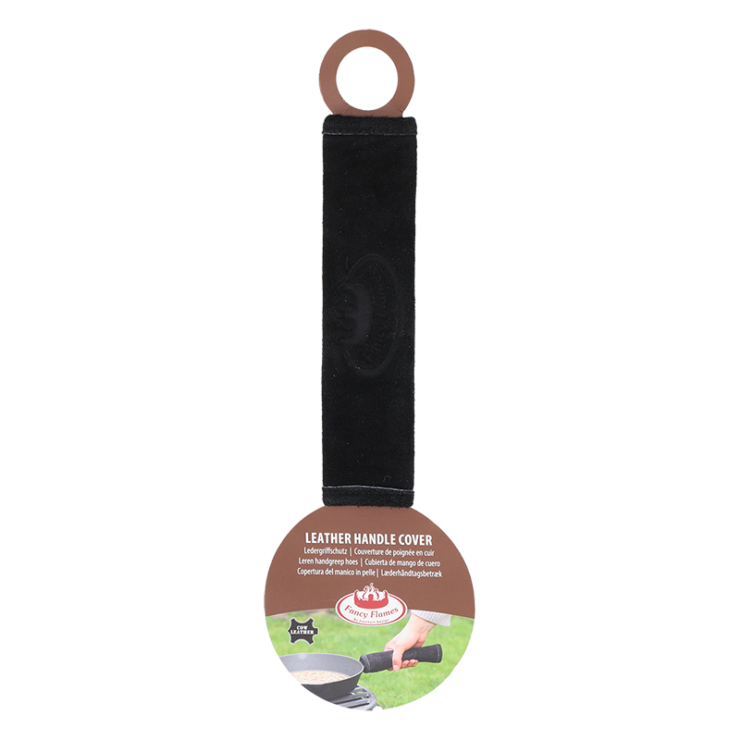 Leren handgreep hoes