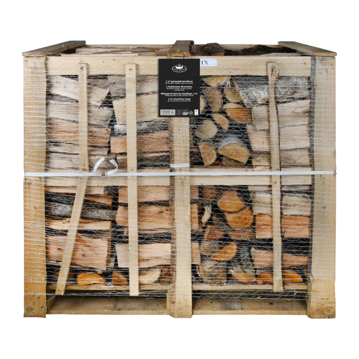 1 cbm gemengd haardhout