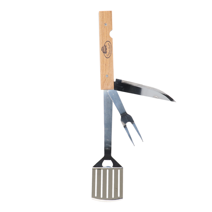Foldable BBQ tools