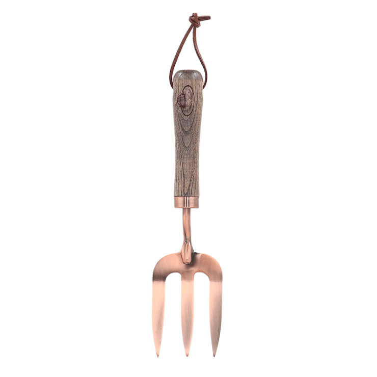 Fourche plaquée cuivre