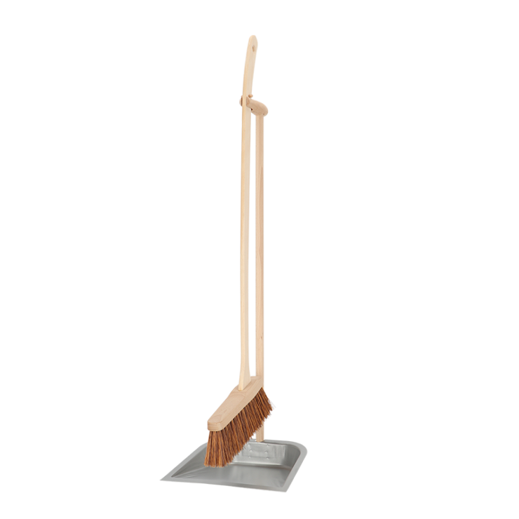 Long handled dustpan and brush