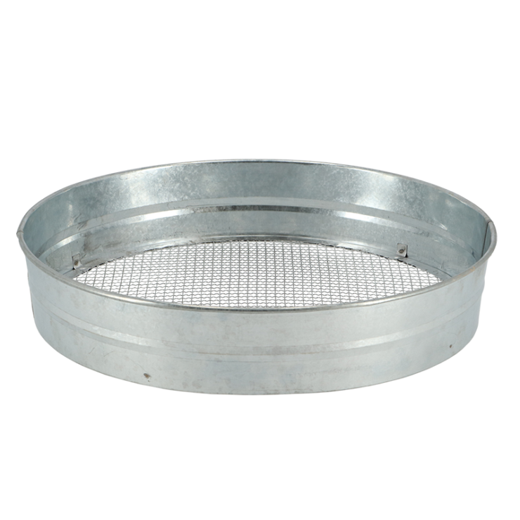 Tamis de jardinage en acier inoxydable