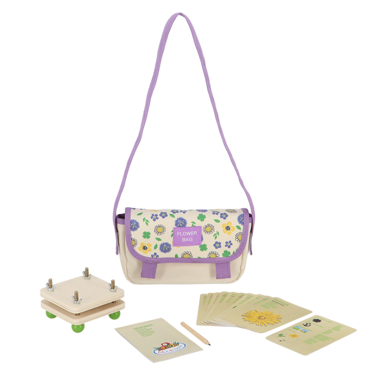 Sac explorateur fleurs