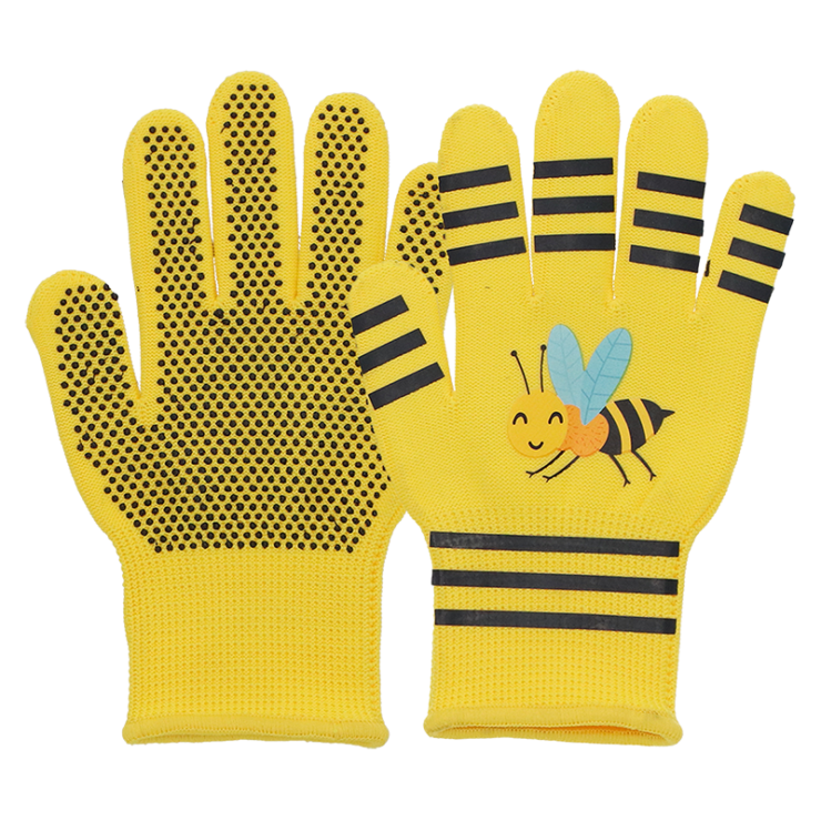 Gants enfants abeille