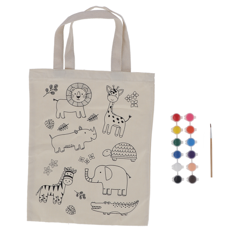 Ausmaltasche "Dschungel"