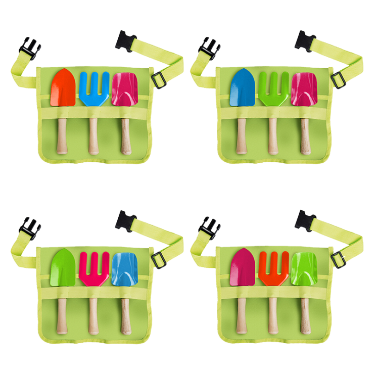 Kindergürtel mit Gartengeräten